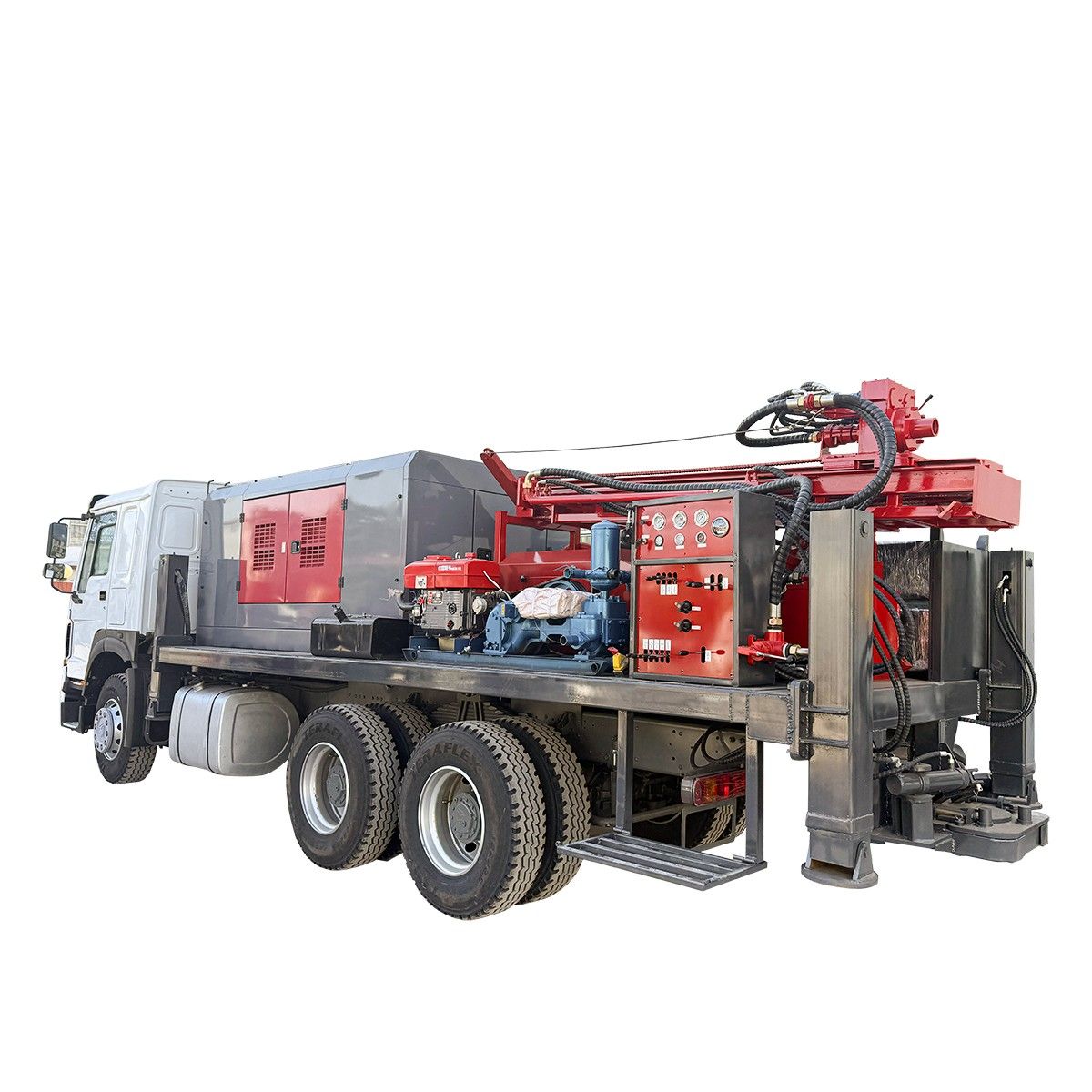 XT-C200 Vehicle-mounted pneumatic drilling rig