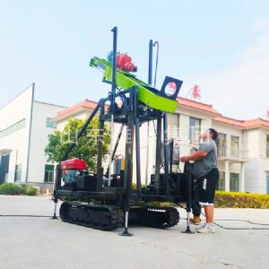 小型履带轻盈潜孔钻机